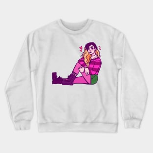 Janis sitting! Crewneck Sweatshirt